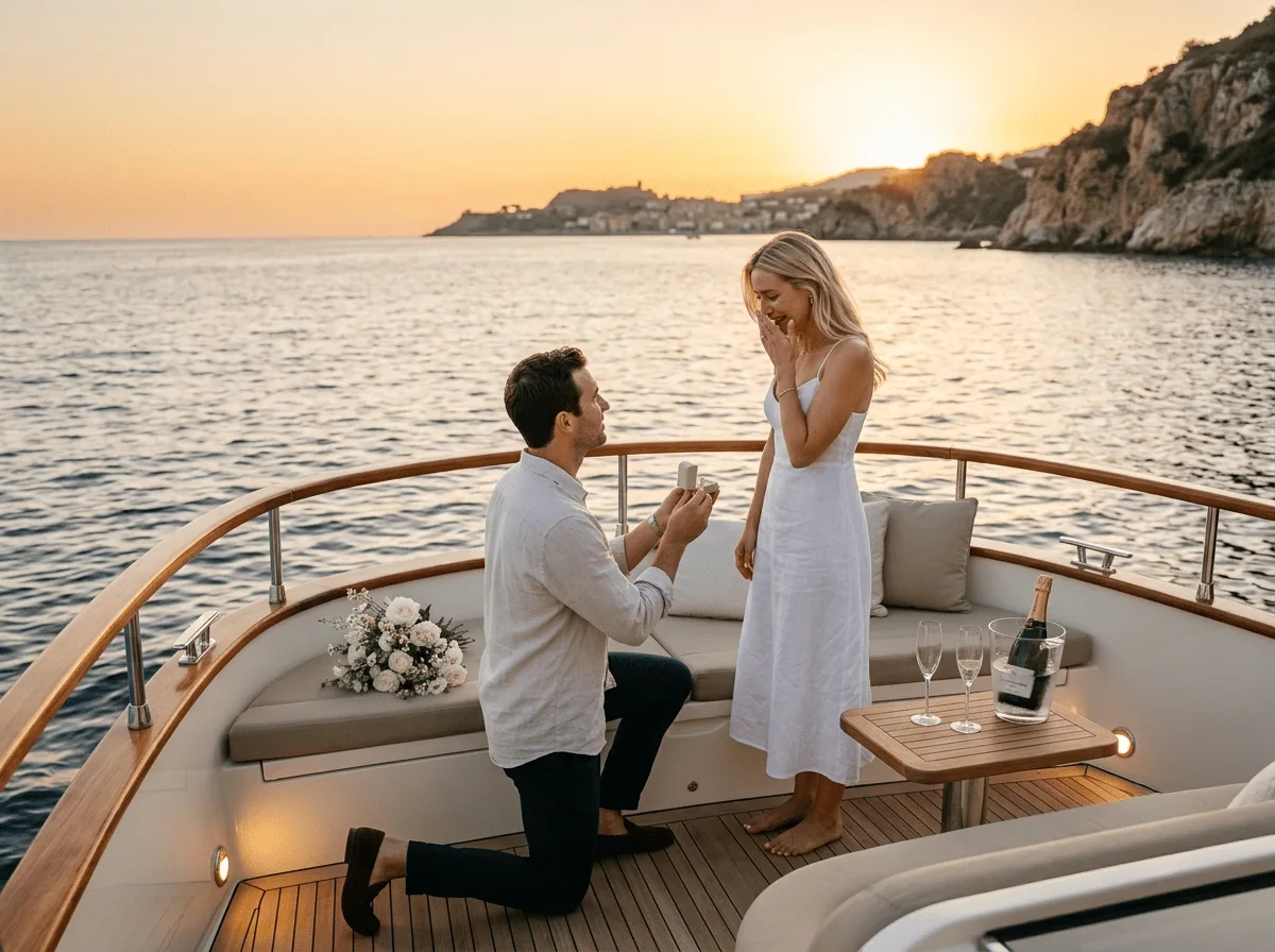 Demande en mariage privée