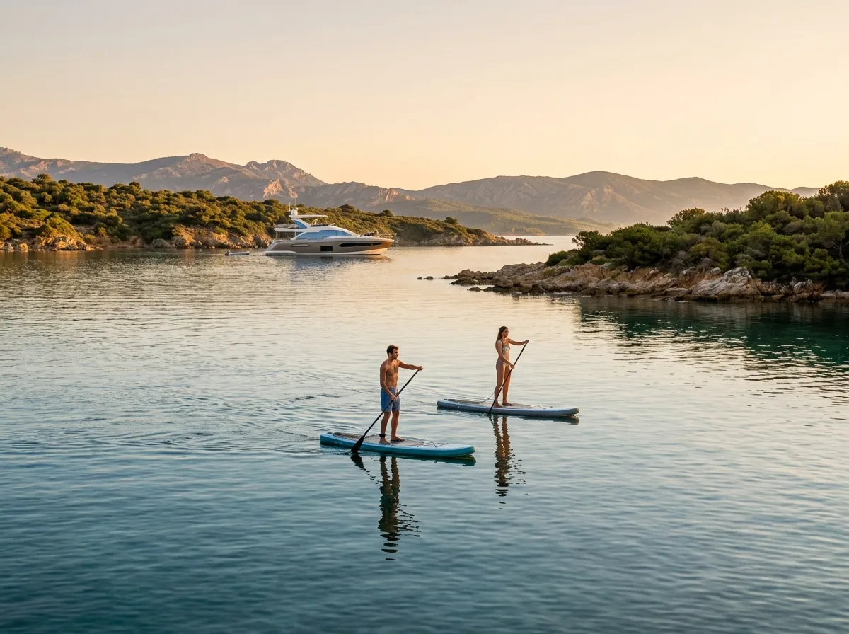 Paddle au lever du soleil